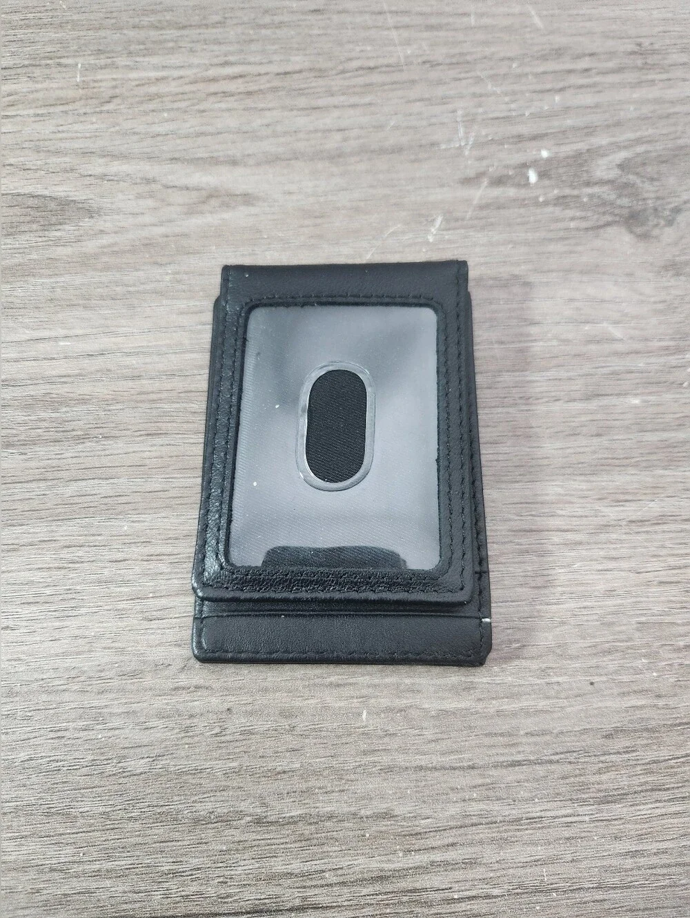 Dockers RFID Slim Magnetic Card Case Black Wallet